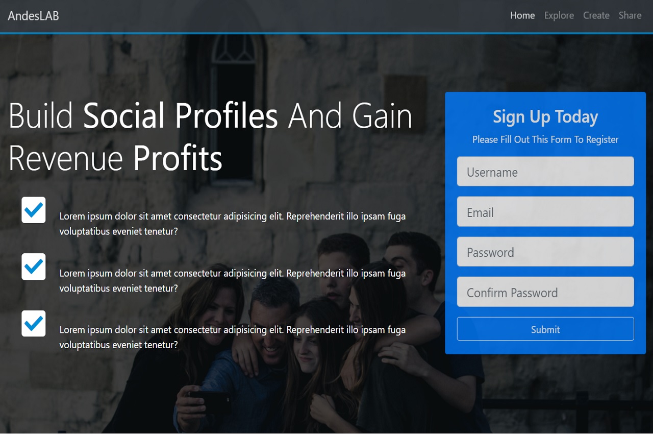 AndesLAB Social Theme