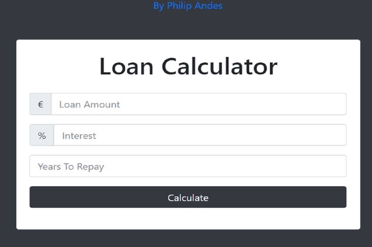 Loan Calculator